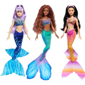 Mattel Disney The Little Mermaid Ariel and Sisters Fashion Doll Set