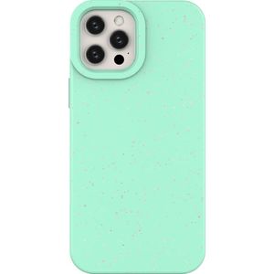 Hurtel Eco Case etui voor iPhone 12 mini siliconen hoes behuizing voor telefoon munt