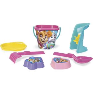 Wader Paw Patrol set voor zand 7 stukjes roze