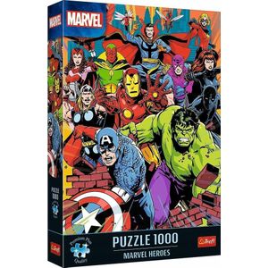 Trefl puzzel 1000 stukjes Premium Plus Quality Marvel Heroes