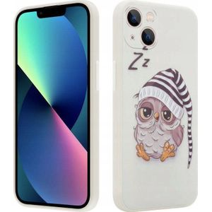 MAXXIMUS MX OWL SLEEPY IPHONE 12 PRO MAX BEIGE / BEŻOWY
