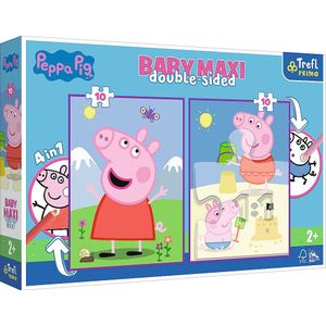 Trefl Peppa Pig Baby Maxi Good Day Legpuzzel 10 stuk(s) Stripfiguren