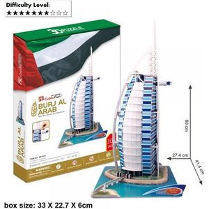 Dante puzzel 3D groot serie Burjal Arab - (306-20101)