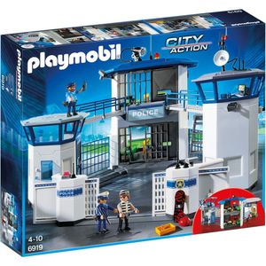 PLAYMOBIL City Action Politiebureau met gevangenis - 6919