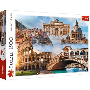 Trefl 26203 puzzel Legpuzzel 1500 stuk(s) Stad