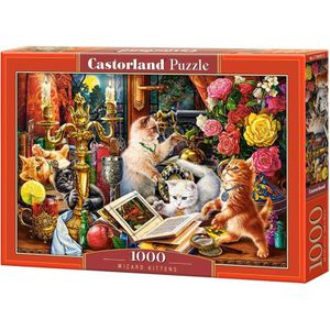 Castorland Puzzles 1000 elements Wizard Kittens
