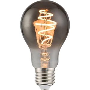 Nordlux A60 E27 Spiral Deco | Smoked 5W 110Lm 1800K 60mm