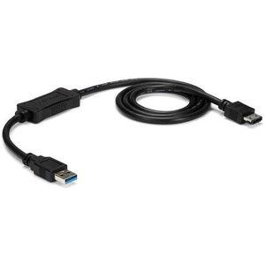 StarTech USB 3.0 naar eSATA HDD / SSD / ODD-adapterkabel 1 m eSATA harde schijf naar USB 3.0 adapterkabel SATA 6 Gbps