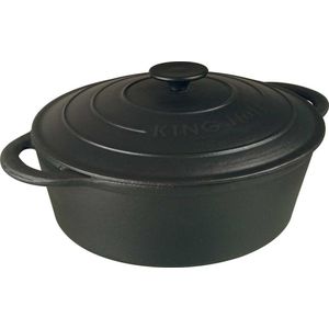 Kinghoff 2255 Braadpan - 3,9L - Gietijzeren - alle warmtebronnen