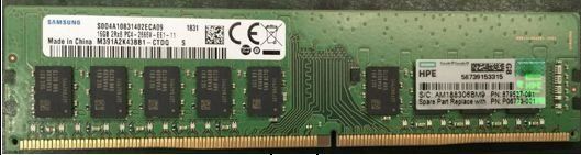 HP geheugen serwerowa DIMM 16GB PC4-2666V-E 1Gx8 S