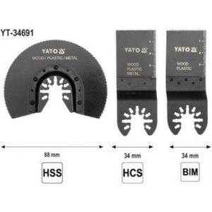YATO Accessories kit voor YT-34691 multi-function tool