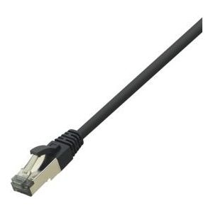 LogiLink patch cable - 50 cm - zwart