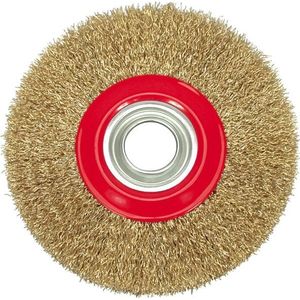 Vorel Circular brush crimped wire 125x10mm 06978