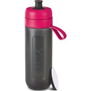 Brita Fill&Go Active Sporten 600 ml Kunststof Zwart, Roze