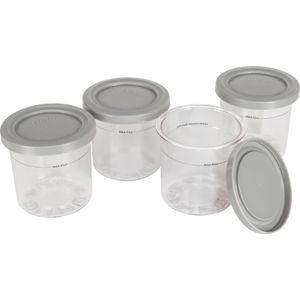Ninja Creami - Vier Originele Bekers - BPA-Vrij - NC300EU IJsmachine