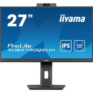 iiyama ProLite XUB2790QSUH-B1 computer monitor 68,6 cm (27 inch) 2560 x 1440 Pixels 4K Ultra HD LED Zwart