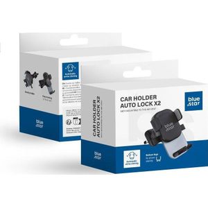 Blue Star auto houder AUTO LOCK X2 voor kratki wlotu zwart