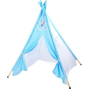 Jokomisiada Tent Unicorn Wigwam Tipi voor Child ZA3556