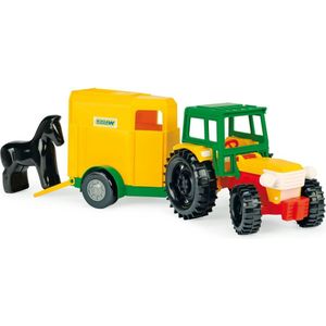 Wader Tractor met trailer