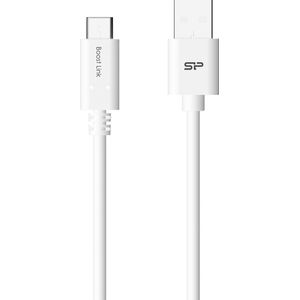 Silicon Power Boost Link PVC LK10AC USB-kabel 1 m USB 2.0 USB A USB C Wit