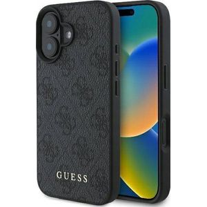 GUESS GUHCP16MG4GFGR iPhone 16 Plus 6.7 inch zwart/zwart hardcase 4G Classic