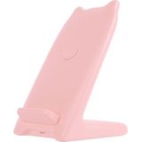 Nillkin oplader inductie Kitty Fast draadloos Charging Stand MC037 (roze)