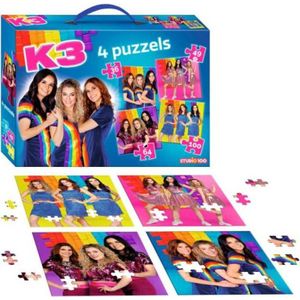 K3 - Studio 100 K3 4 In 1 Puzzel