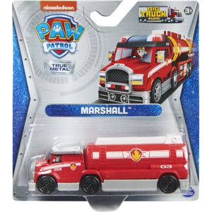 Spin Master PAW Patrol Big Truck Pups True Metal - gegoten Marshall-verzameltrucks - schaal 1:55