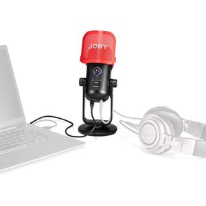 Joby JB01775-BWW microfoon Zwart, Rood Microfoon voor studio's