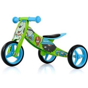 Milly Mally 2-in-1 loopfiets Jake Bob Jongens Blauw