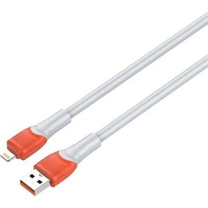 LDNIO Kabel USB USB-A - Lightning 3 m oranje (LDN87)
