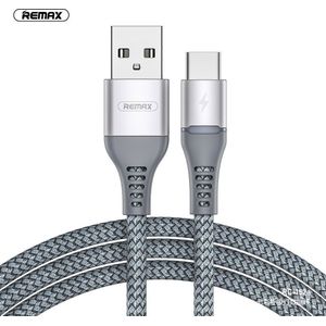 REMAX Kabel USB USB-A - USB-C 1 m grijs (6972174152097)