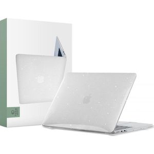 Tech-Protect Smartshell voor Macbook Air 13 2022 Glitter Clear