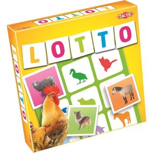 Boederijdieren Lotto - Kleurrijke afbeeldingen van boerderijdieren en hun vormen - Leeftijd 3+ - 2-4 spelers