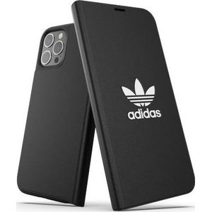 adidas OR Booklet Case BASIC iPhone 12 Pro Max 6,7 inch zwart wit/zwart wit 42228