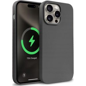 Crong Etui kleur Cover Magnetic Apple iPhone 15 Pro Max MagSafe tytanowy