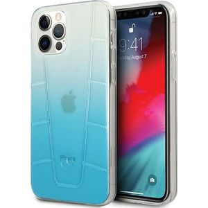Mercedes MEHCP12MCLGBL iPhone 12/12 Pro 6.1 inch blauw/blauw hardcase Transparent Line