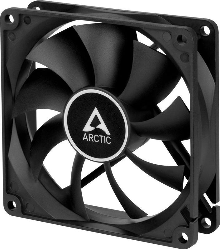 Arctic F9 Silent Computer behuizing Ventilator 9,2 cm Zwart 1 stuk(s)