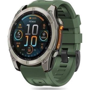 Tech-Protect SILICONE GARMIN FENIX 5 / 6 / 6 PRO / 7 / 8 (47 MM) / E ARMY groen
