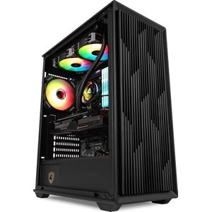 Sharkoon Behuizing VK2 RGB ATX 1xGlas zwart