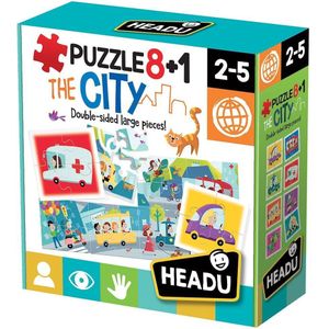 Russell puzzel HEADU 8 plus 1 City