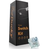 Ducky TTC Bluish wit Switch, mechanisch, 3-Pin, linear, MX-Stem, 42g - 110 stuk