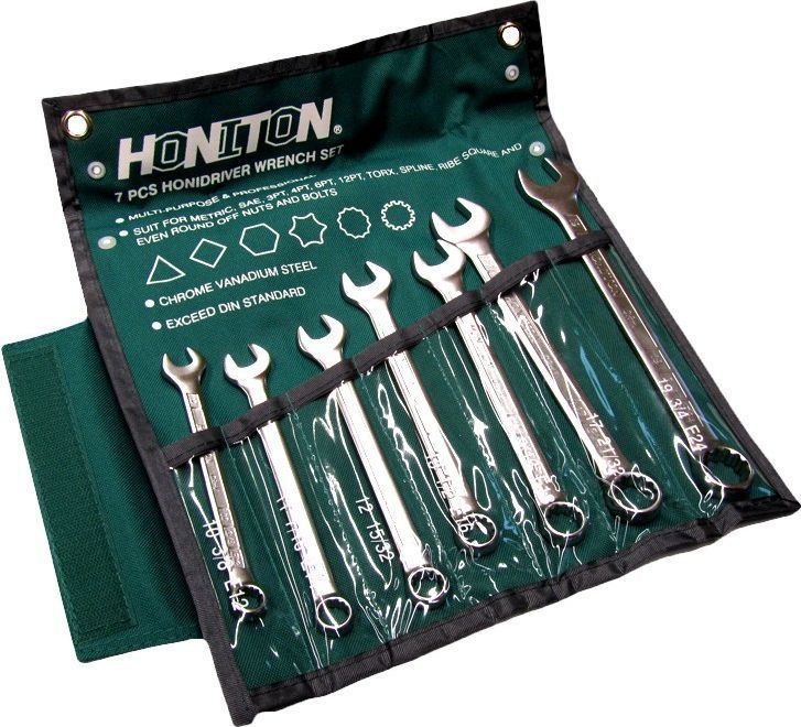Honiton HONITON COMBINATION WRENCHES SHEET 7 pcs.10-19mm