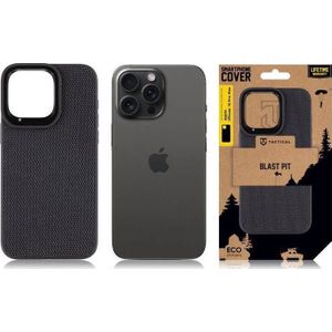 Tactical Blast Pit Cover voor Apple iPhone 15 Pro Max zwart standaard