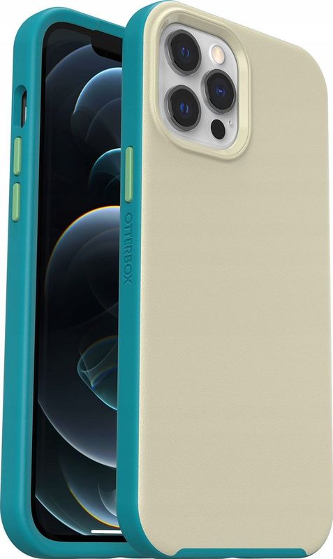 OtterBox SLIM ETUI IPHONE 12 PRO MAX grijs / ZIELONE MAGSAFE 840104228555 77-80329