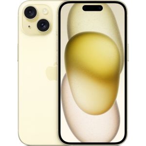 Apple smartphone iPhone 15 128GB geel (MTP23)