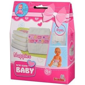 Simba 5 nappies voor New Born Baby pop