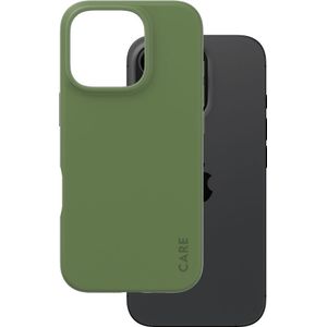 Panzerglass CARE by ® Fashionable Case Green iPhone 16 Pro mobiele telefoon behuizingen Hoes Groen