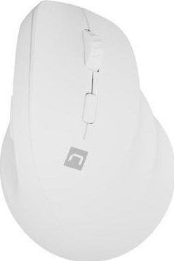 Natec Vertical Mouse Crake 2 draadloos wit