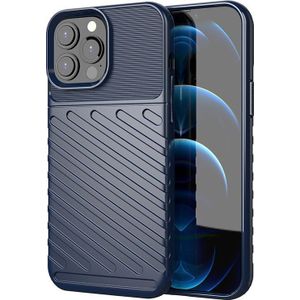 Hurtel Thunder Case Elastyczne Pancerne Etui hoes Iphone 13 Pro Max blauw